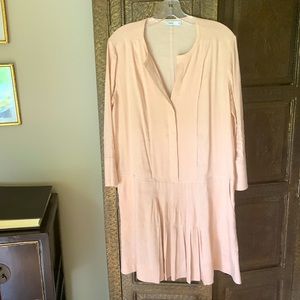 Vince Peach Linen Dress